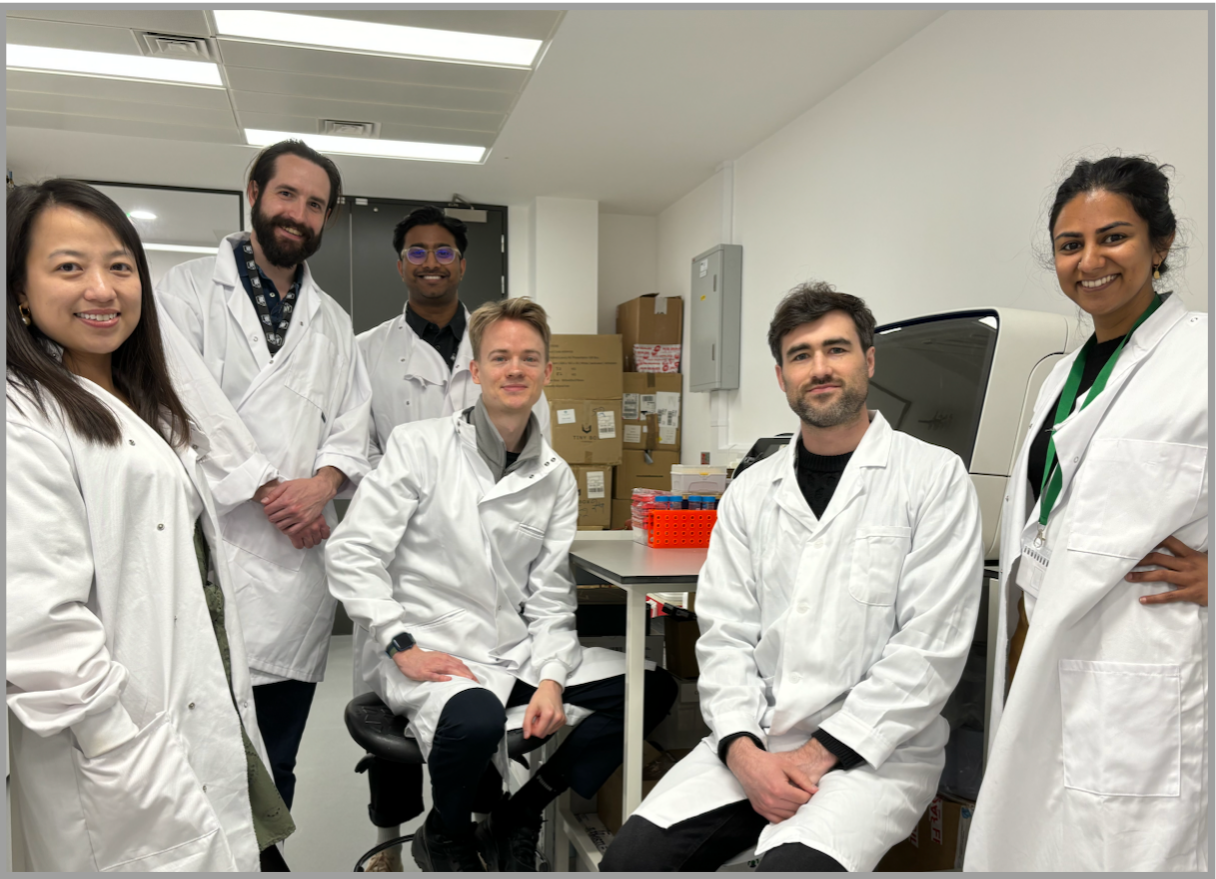 Members of the PentaBind laboratory team